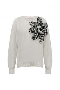 Studio Anneloes Valerie Chunky Flower Pullover 11904