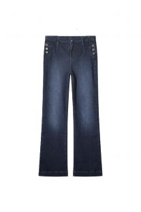 Summum 4s2688-5151 Flared Jeans Boom Stretch Deni