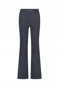 Studio Anneloes Flair Bnd Dnm Tweed Trousers 11943